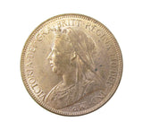 Victoria 1901 Halfpenny - UNC