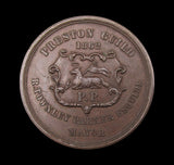 1862 Preston Guild 40mm Bronze Medal - By Moore