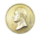 1828 Institution Of Civil Engineers Silver Telford Medal - By Wyon