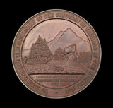 1897 Conquest Of Trinidad Centenary 48mm Bronze Medal