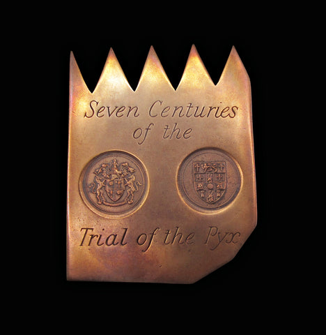 1982 Seven Centuries Of Trial Of The Pyx Bronze Medal - By Royal Mint