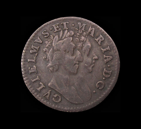 William & Mary 1689 Maundy Fourpence - NVF