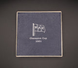 1961 Rowing Metropolitan Eight Oared Challenge Cup 70mm Medal - Cased