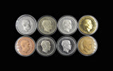 Edward VIII 1936 Patina Series Set of 8 Crowns In Each Metal
