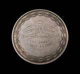 1893 Scottish Society for the Prevention of Cruelty to Animals 52mm Silver Medal