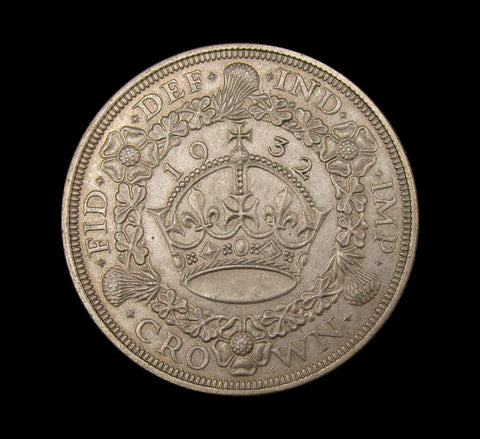 George V 1932 Wreath Crown - GVF