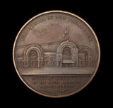 1857 Exhibition Of Art Treasures 41mm Bronze Medal - By Pinches