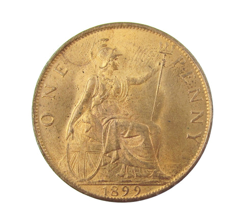 Victoria 1899 Penny - UNC