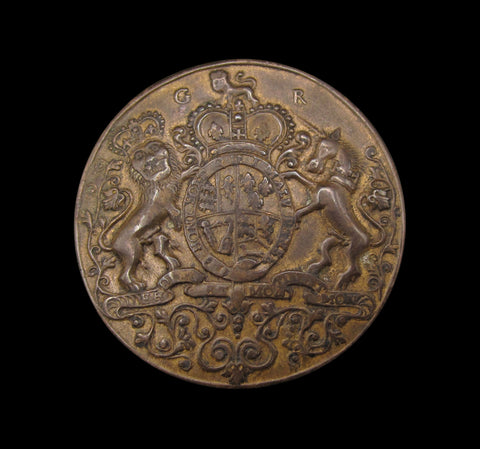 1739 Admiral Vernon 39mm Coat Of Arms Medal