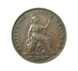 Victoria 1844 Farthing - VF