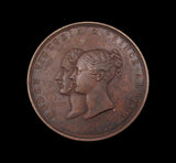 1843 Launching Of The SS Great Britain 43mm Bronze Medal - By Davis