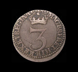 William & Mary 1689 Maundy Threepence - Fine