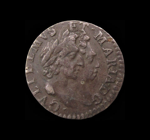 William & Mary 1689 Maundy Twopence - VF