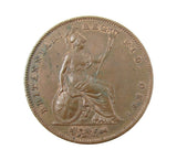 Victoria 1843 Penny - EF