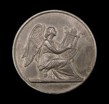 1857 Handel Festival 42mm White Metal Medal - By Pinches