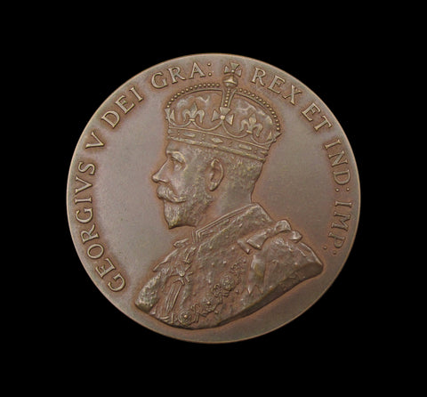 1911 George V Board Of Education Proficiency In Science 39mm Medal - Cased