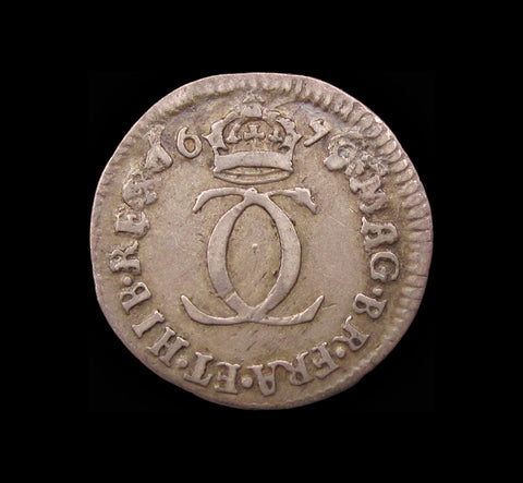 Charles II 1679 Twopence - Good Fine