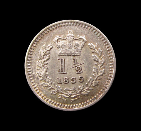 William IV 1835 Threehalfpence - EF
