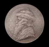 France 1902 Jean Gutenberg 76mm Silver Medal - By Deschamps