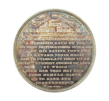 Scotland 1839 Montrose Academy Sir James Duke 51mm Silver Medal