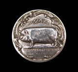 1926 & 1927 National Pig Breeders Association 51mm Silver Medals