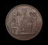 1913 London Missionary Society Livingstone Memorial 43mm Medal - By Wyon