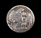 1926 & 1927 National Pig Breeders Association 51mm Silver Medals