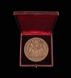 1954 50th Anniversary of the Entente Cordiale 68mm Medal - By Dropsy