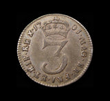 William III 1701 Maundy Threepence - VF