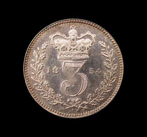 Victoria 1854 Threepence - EF