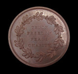 1828 Repeal Of The Sacramental Test 61mm Bronze Medal - By Clint