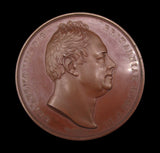 1830 Accession Of William IV 68mm Bronze Medal - By Wyon