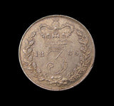 Victoria 1886 Threepence - EF