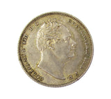 William IV 1837 Sixpence - B/R In BRITANNIAR - GEF