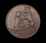 1746 Jacobite Rebellion Defeated 32mm Medal