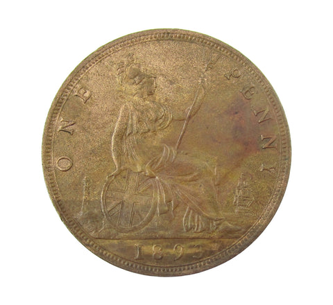 Victoria 1893 Penny - EF