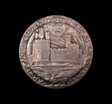 1911 Investiture Of Edward Prince Of Wales 35mm Silver Medal