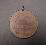 1939 Medal Made From R.M.S Mauretania 1935 Metal