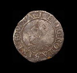 Elizabeth I 1601-1602 Hammered Penny - mm 1