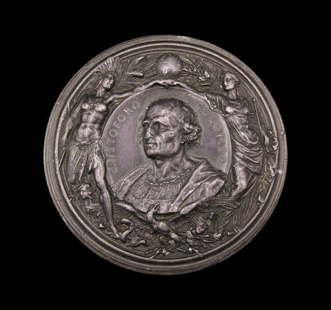 USA 1892 Cristoforo Colombo Columbian Exposition 100mm Medal