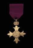 George V O.B.E Order Of The British Empire Medal - Cased