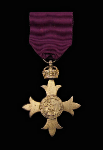 George V O.B.E Order Of The British Empire Medal - Cased