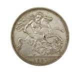 Victoria 1887 Crown - GVF
