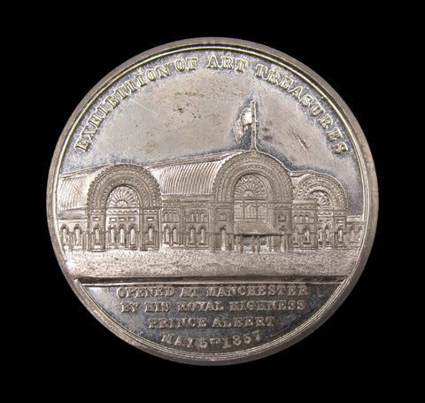 1857 Exhibition Of Art Treasures 41mm WM Medal - By Pinches