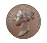 1838 Victoria Coronation 37mm Bronze Cased Medal - By Pistrucci