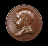 France 1811 Birth of King of Rome 41mm Medal - By Andrieu