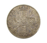 Victoria 1887 Double Florin - GVF+