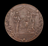 1900 City Of London Imperial Volunteers 76mm Medal - By Frampton