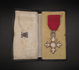 George V M.B.E Member Of The British Empire Medal - Cased