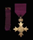 George V O.B.E Order Of The British Empire Medal - Cased
